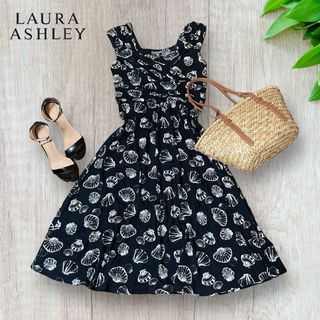 LAURA ASHLEY - 美品☆LAURA ASHLEY 花柄シフォンワンピース ローラ LAURA ASHLEY - 美品☆LAURA ASHLEY 花柄シフォンワンピース ローラ