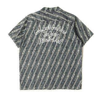 クライミー(CRIMIE)のCRIMIE クライミー シャツ サイズ:XL サンダー柄 コットン アロハシャツ ALOHA THUNDER SHIRT グレー トップス カジュアルシャツ【メンズ】【中古】(シャツ)