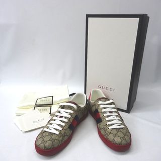 グッチ(Gucci)のグッチ スニーカー
 GGスプリーム ローカット 429445 #6 1/2 Ft606221 中古(スニーカー)