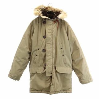 ゴールデンフリース USA製 N-3B フライトジャケット 38 ベージュ系 GOLDEN FLEECE メンズ(フライトジャケット)