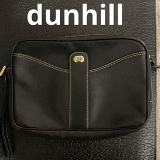 ダンヒル(Dunhill)のdunhill ダンヒル クラッチバッグ 黒(セカンドバッグ/クラッチバッグ)
