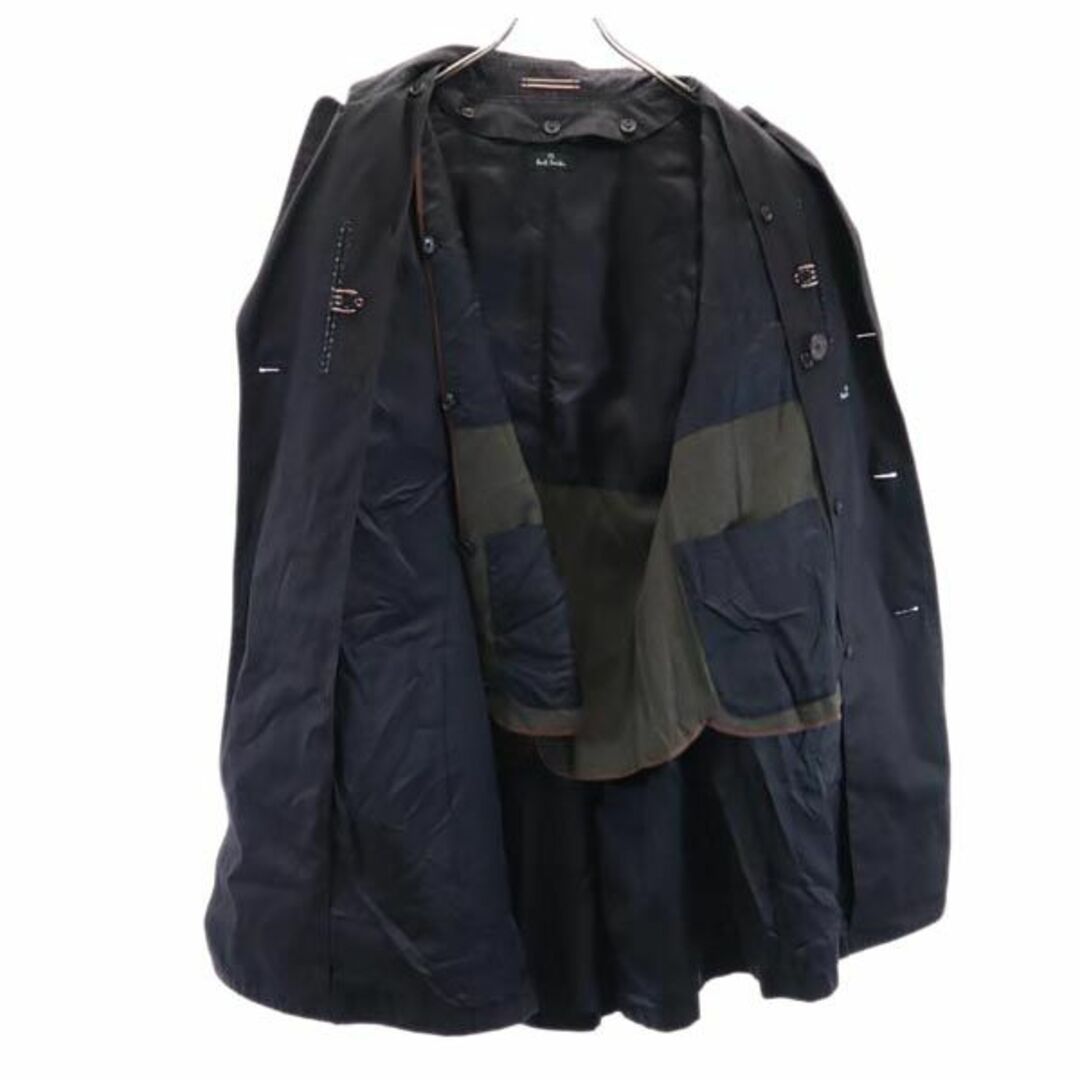 Paul Smith - ポールスミス 日本製 2WAY トレンチコート M 黒 Paul Smith - ポールスミス 日本製 2WAY トレンチコート M 黒