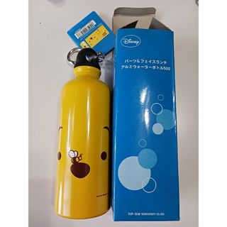 Disney - アルミウォーターボトル500 くまのプーさん pooh 水筒 軽量 保温保冷