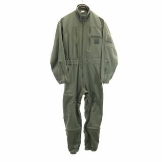 フランス軍 90s 空挺部隊 パラシュート 長袖 つなぎ カーキ FRENCH ARMY ジャンプスーツ 作業着 作業服 メンズ(その他)