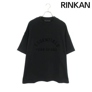 フィアオブゴッド(FEAR OF GOD)のフォグ  ESSENTIALS S/S TEE / BLACK ロゴTシャツ メンズ S(Tシャツ/カットソー(半袖/袖なし))