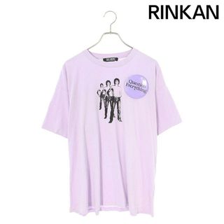 ラフシモンズ(RAF SIMONS)のラフシモンズ  21SS  211-M122 パッチ付きオーバーサイズTシャツ メンズ L(Tシャツ/カットソー(半袖/袖なし))