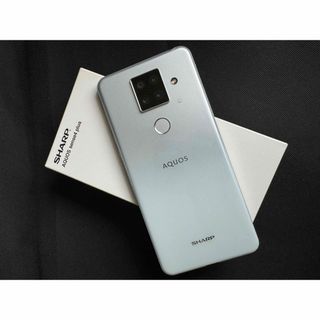 シャープ(SHARP)の超美品　AQUOS Sense4 Plus ホワイト(スマートフォン本体)