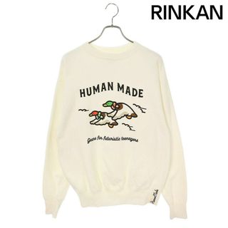 ヒューマンメイド(HUMAN MADE)のヒューマンメイド ロゴプリントスウェット メンズ L(スウェット)