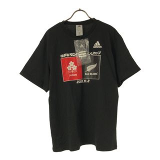 アディダス(adidas)の未使用 アディダス リポビタンD チャレンジカップ2013 半袖 Tシャツ XO ブラック adidas タグ付き ビッグサイズ メンズ(Tシャツ/カットソー(半袖/袖なし))