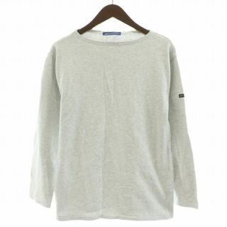 セントジェームス(SAINT JAMES)のSAINT JAMES Tシャツ カットソー ボートネック ロゴ 長袖 L(Tシャツ/カットソー(七分/長袖))