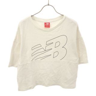 ニューバランス(New Balance)のニューバランス 半袖 Tシャツ S ホワイト NEW BALANCE ショート丈 レディース(Tシャツ(半袖/袖なし))