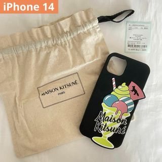 MAISON KITSUNE' - 新品　メゾンキツネ　MAISON KITSUNE iPhone14 スマホケース