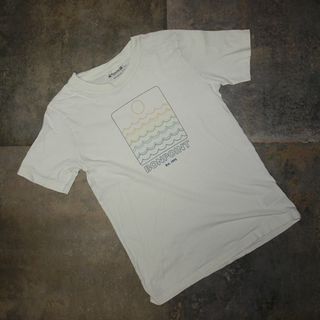 Bonpoint◇ボンポワン・半袖プリントTシャツ◇10Aサイズ140　ホワイト