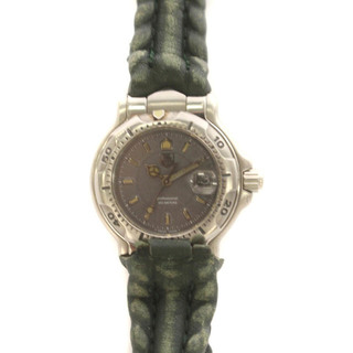タグホイヤー(TAG Heuer)のタグホイヤー 6000シリーズ プロフェッショナル 腕時計 グレー文字盤 緑(腕時計)