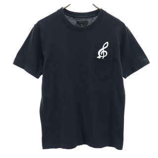 ナンバーナイン(NUMBER (N)INE)のナンバーナイン 半袖 Tシャツ M ブラック NUMBER(N)INE メンズ(Tシャツ/カットソー(半袖/袖なし))