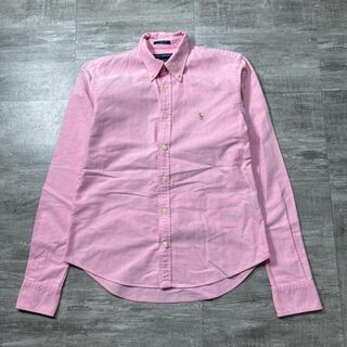 ラルフローレン(Ralph Lauren)の美品 ラルフローレン ボタンダウンシャツ オックスフォードシャツ 4 ピンク(シャツ/ブラウス(長袖/七分))