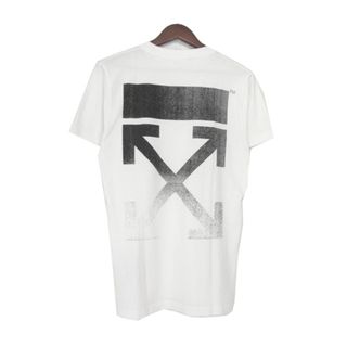 OFF-WHITE - オフホワイト OFF WHITE ■ 【 OMAA027F21JER05 】 バック バイアス ロゴ 半袖 Ｔシャツ　w19370