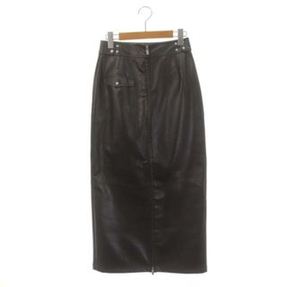 アメリヴィンテージ(Ameri VINTAGE)のアメリヴィンテージ 2WAY CRASH FAKE LEATHER SKIRT(ロングスカート)