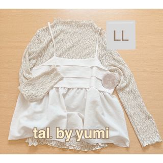 しまむら - tal by yumi キャミ+レースブラウス