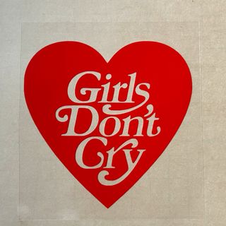 ガールズドントクライ(Girls Don't Cry)のGirls don't Cry ガールズドントクライ ステッカー◆赤マット◆(その他)