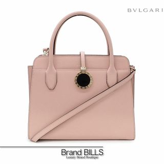 ブルガリ(BVLGARI)の未使用品 ブルガリ ブルガリ・ブルガリ アルバ ハンドバッグ ショルダーバッグ 2way クリスタルローズ ライトゴールド金具(ハンドバッグ)