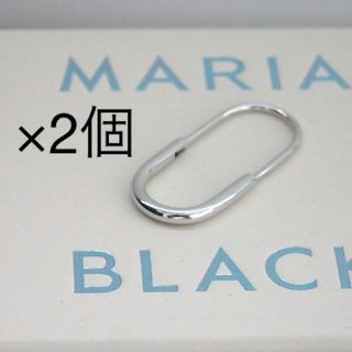 マリアブラック(MARIA BLACK)の【新品】 MARIA BLACK　CHANCE MINI　2個セット　シルバー(ピアス)