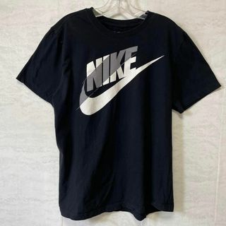 ナイキ(NIKE)のナイキ　Nike　半袖Ｔシャツ　サイズＬ　黒ブラック　メンズ　古着　スウッシュ(Tシャツ/カットソー(半袖/袖なし))