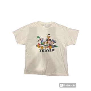 90s US古着　Disney 半袖Tシャツ　ディズニー　アメリカ古着(Tシャツ/カットソー(半袖/袖なし))