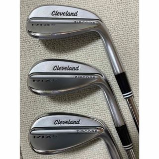 クリーブランドゴルフ(Cleveland Golf)のクリーブランド　RTX6 ZIPCORE WEDGEウェッジ　3本セット (クラブ)