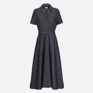 Christian Dior - Christian Dior 即完売 21AW ミディドレス デニム ディオール