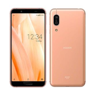 シャープ(SHARP)の【中古】 SHV45 AQUOS sense3 ライトカッパー SIMフリー 本体 au スマホ シャープ  【送料無料】 shv45co7mtm(スマートフォン本体)