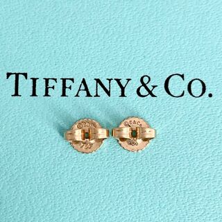 ティファニー(Tiffany & Co.)のティファニー 美品 18K 750 イエローゴールド キャッチ 両耳 ej3(ピアス)