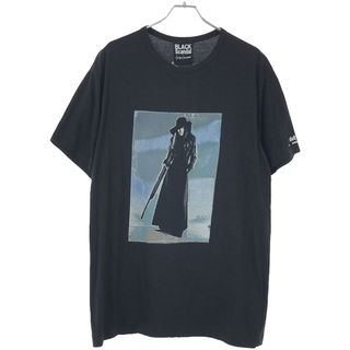 ヨウジヤマモト(Yohji Yamamoto)のBLACK Scandal Yohji Yamamoto ブラックスキャンダルヨウジヤマモト 22SS 女囚さそり701号怨み節 プリントTシャツ HG-T99-992 ブラック 3(Tシャツ/カットソー(半袖/袖なし))