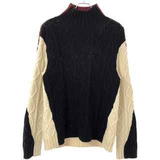 ファセッタズム(FACETASM)のFACETASM ファセッタズム ARAN SWEATER モックネックアランニットセーター PIPPA-KN-U04 ミックス 5(ニット/セーター)