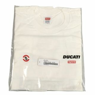 シュプリーム(Supreme)のSUPREME シュプリーム 24SS Ducati Logos Tee Tシャツ ホワイト サイズL 正規品 / 34618(Tシャツ/カットソー(半袖/袖なし))