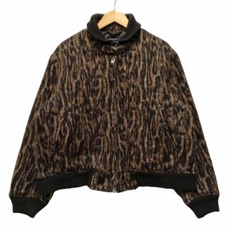 エンジニアードガーメンツ(Engineered Garments)のENGINEERED GARMENTS エンジニアードガーメンツ LL Jacket - Acrylic Poly Bark Jacquard レオパード ジャケット サイズS 正規品 / 34634(その他)