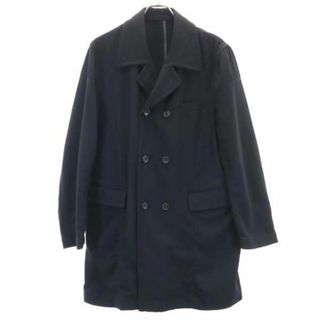 コムデギャルソンオム(COMME des GARCONS HOMME)のコムデギャルソンオム 90s ヴィンテージ ピーコート M 黒 COMME des GARCONS HOMME Pコート メンズ(ピーコート)