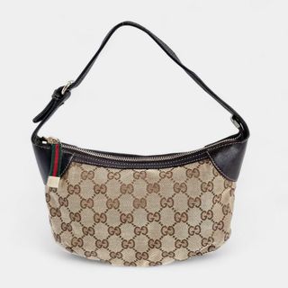 グッチ(Gucci)のグッチ ハンドバッグ 224093 GGキャンバス レザー シェリーライン(ハンドバッグ)