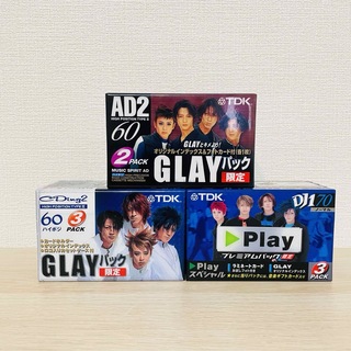 TDK - 【新品 】GLAY 限定パック TDK カセットテープ　オリジナルカード付き