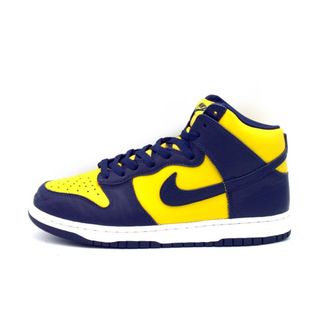 ナイキ(NIKE)のナイキ NIKE ■ 【 DUNK HI SP MICHIGAN CZ8149 700 】 ダンクハイ レトロ ミシガン スニーカー　f22253(スニーカー)