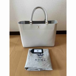 エーディーエムジェイ(A.D.M.J.)のタグ付き美品！　ADMJ エーディーエムジェー　トートバッグ　ハンドバッグ(トートバッグ)