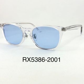 レイバン(Ray-Ban)のRay-BanレイバンRX5386D-2001ライトカラーブルーレンズサングラス(サングラス/メガネ)