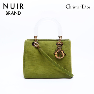 クリスチャンディオール(Christian Dior)のディオール Dior レディーディオール 2way ハンドバッグ(ハンドバッグ)