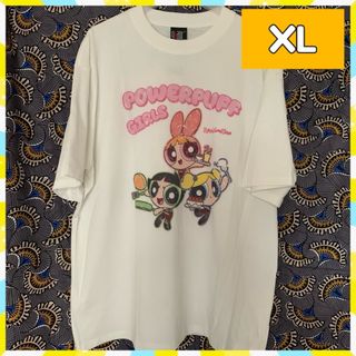 XL 新品 パワーパフ ガールズ アニメ レトロ Tシャツ 漫画 映画 マンガ(Tシャツ/カットソー(半袖/袖なし))