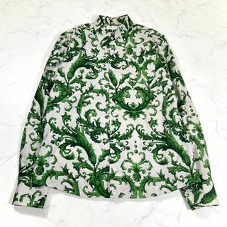 ドリスヴァンノッテン(DRIES VAN NOTEN)の【極美品】DRIES VAN NOTEN バロック　ボタニカル　総柄シャツ(Tシャツ/カットソー(七分/長袖))