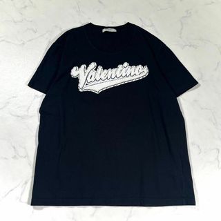 VALENTINO - 【極美品】VALENTINO ヴァレンティノ　スタッズ　ロTシャツ　ベースボール