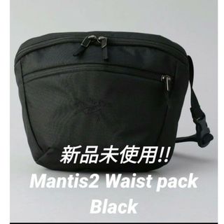 アークテリクス(ARC'TERYX)の【新品❗】アークテリクス　マンティス２ウエストパック　ブラック(ショルダーバッグ)