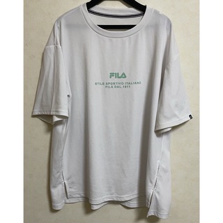 フィラ(FILA)のフィラ　FILA  Tシャツ　半袖　XL  ホワイト(Tシャツ(半袖/袖なし))