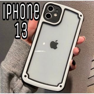 iPhoneケース iPhone13 シンプル フレーム モノトーン 大人気(iPhoneケース)