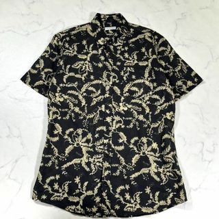 ドリスヴァンノッテン(DRIES VAN NOTEN)の【極美品】DRIES VAN NOTEN フローラル　総柄シャツ　ボタニカル(Tシャツ/カットソー(半袖/袖なし))